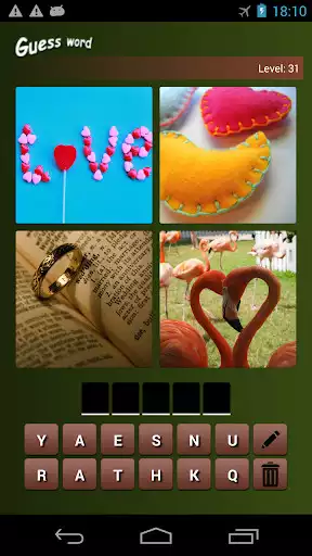 Play Guess Word : 4 pics 1 word