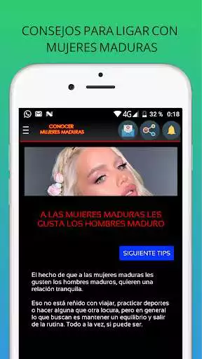 Play Guia: Conocer mujeres maduras solteras  and enjoy Guia: Conocer mujeres maduras solteras with UptoPlay