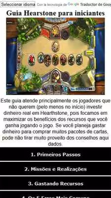 Play Guia e dicas para Hearthstone