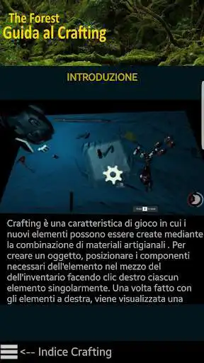 Play Guida al crafting the forest as an online game Guida al crafting the forest with UptoPlay