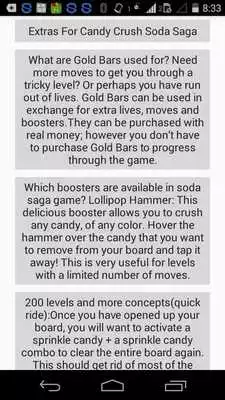 Play Guide Candy Crush Soda Saga