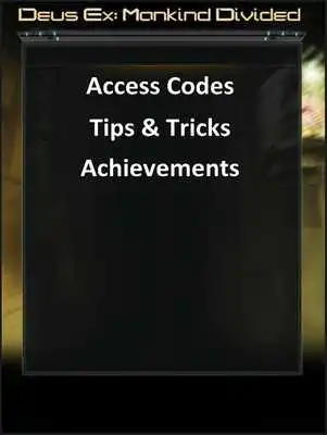 Play Guide Deus Ex Mankind Divided Play Guide Deus Ex Mankind Divided