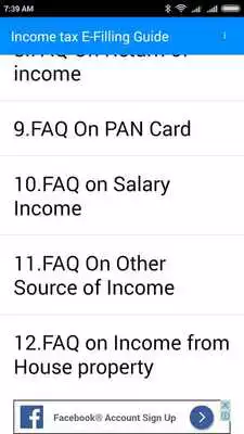 Play Guide E-filing Income Tax FAQ