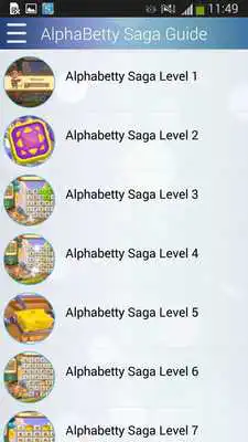 Play Guide for AlphaBetty Saga