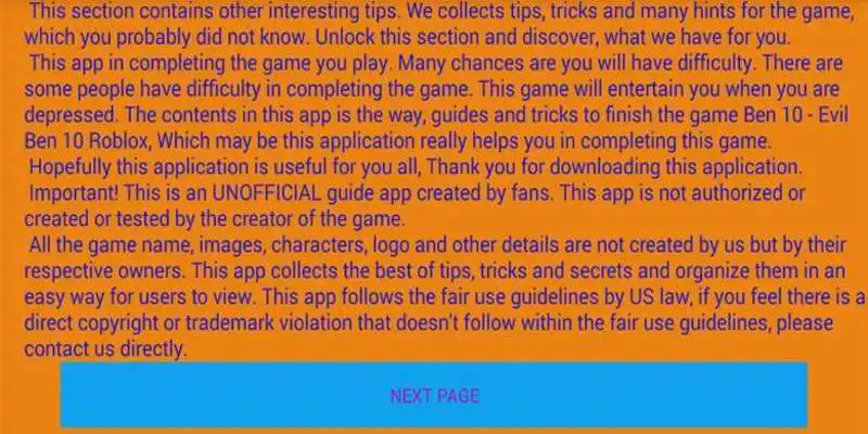 Play Guide For Ben10 Roblox Evil - Alien