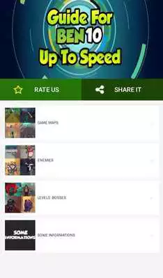 Play Guide for Ben 10: Up to Speed