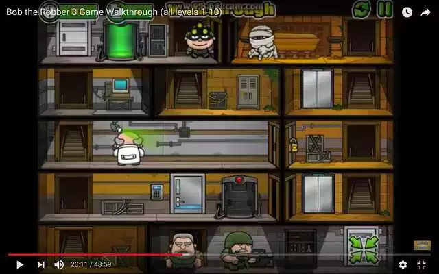 Play Guide for Bob The Robber 3