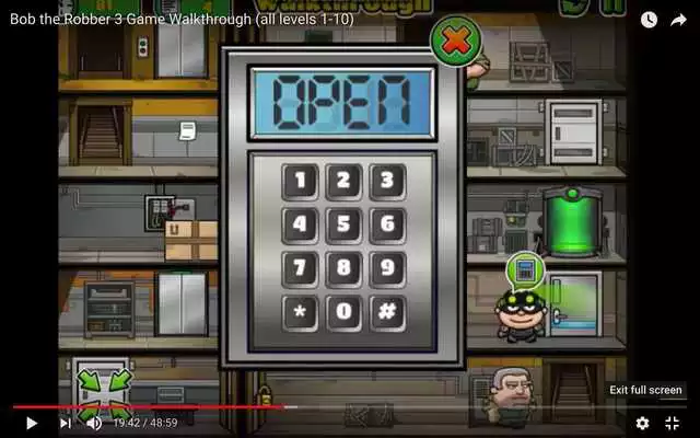 Play Guide for Bob The Robber 3