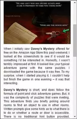 Play Guide For Daveys Mystery 2