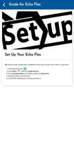 Play Guide for Echo Flex as an online game Guide for Echo Flex with UptoPlay