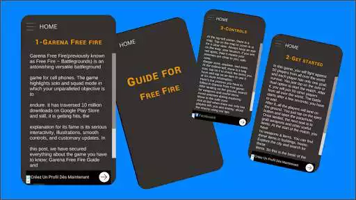 Play Guide For Free-Fire 2020: skills and diamants Tips as an online game Guide For Free-Fire 2020: skills and diamants Tips with UptoPlay