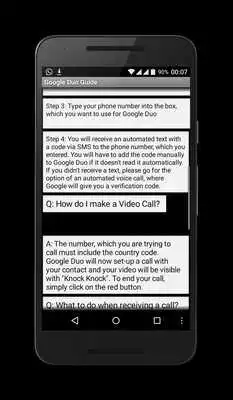 Play Guide For Google Duo