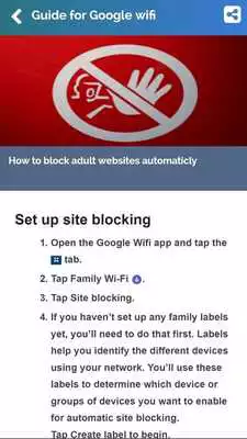 Play Guide For Google WIFI