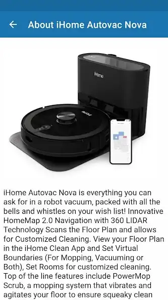 Play Guide for iHome Autovac Nova  and enjoy Guide for iHome Autovac Nova with UptoPlay