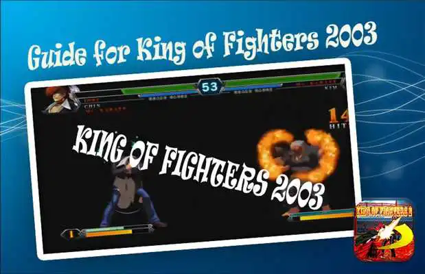 Play Guide for king of fighter 2003