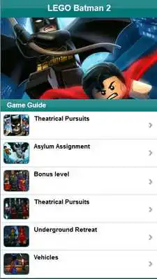 Play Guide for Lego Batman 2 DC