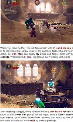 Play Guide for Lego Marvel
