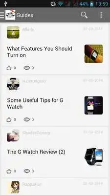 Play Guide for LG G Watch