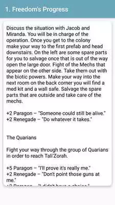 Play Guide for Mass Effect 2