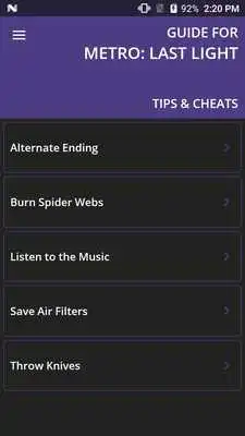 Play Guide for Metro: Last Light