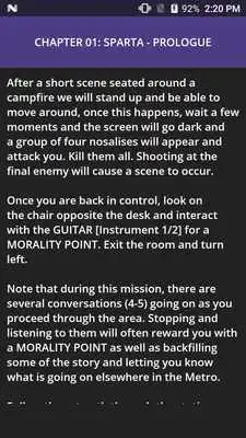 Play Guide for Metro: Last Light