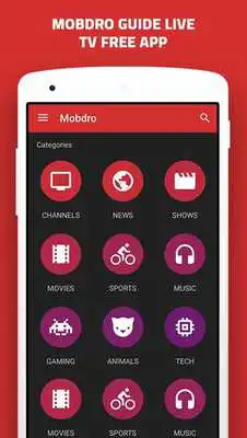 Play Guide for Mobdro TV free app