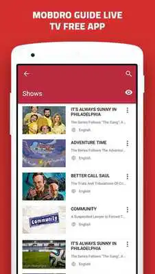 Play Guide for Mobdro TV free app