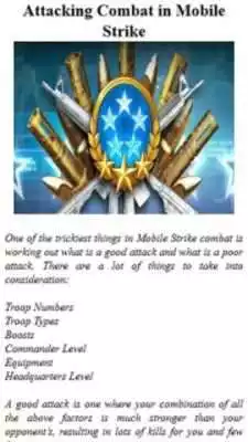 Play Guide For Mobile Strike