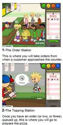 Play Guide For Papas Pizzaria
