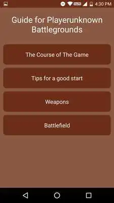 Play Guide for Playerunknown Battlegrounds