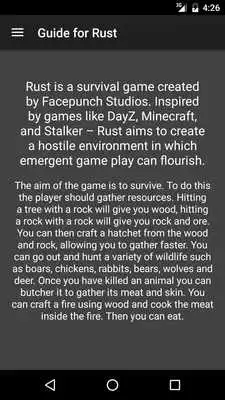 Play Guide For RUST Play Guide For RUST