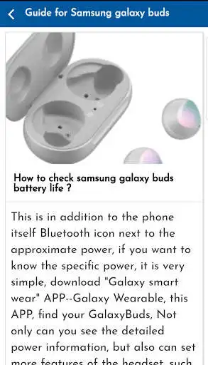 Play Guide for Samsung galaxy buds  and enjoy Guide for Samsung galaxy buds with UptoPlay