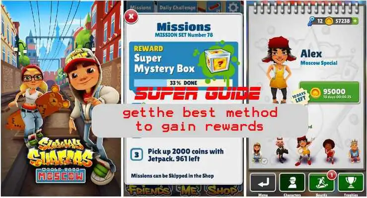 Play Guide for Subways Surfers