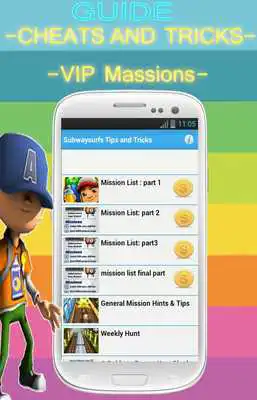 Play guide for subwaysurfers cheats Play guide for subwaysurfers cheats