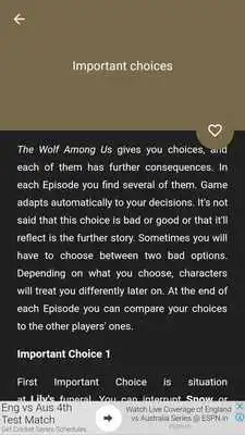 Play Guide for The Wolf Among Us