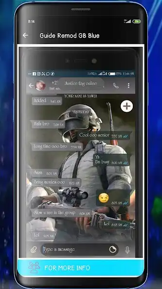 Play Guide GB WA Mod Terbaru  : Tema, Saver, Transparan as an online game Guide GB WA Mod Terbaru  : Tema, Saver, Transparan with UptoPlay