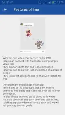 Play Guide IMO, free Video and Group calls Play Guide IMO, free Video and Group calls