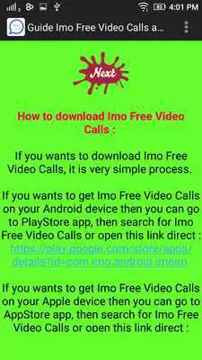 Play Guide imo Free Video Calls