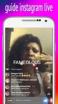 Play guide Instagram live