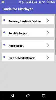 Play Guide Mx Player