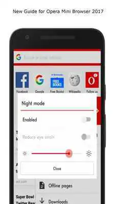 Play Guide Opera Mini 2017