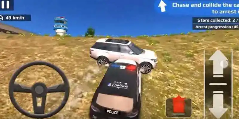 Play Guide Police Car Driving Offroad