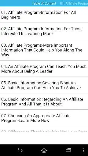 Play Guides for Affiliate Program