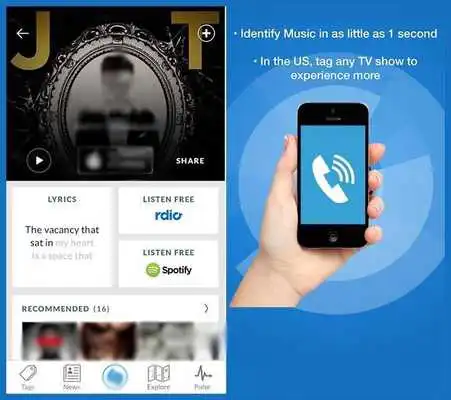 Play Guide Shazam Discover Music