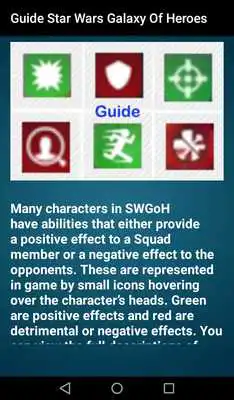 Play Guide Star Wars Galaxy Heroes Play Guide Star Wars Galaxy Heroes