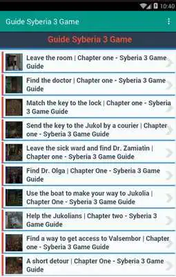 Play Guide Syberia 3 Game