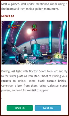 Play Guide to Lego Marvel