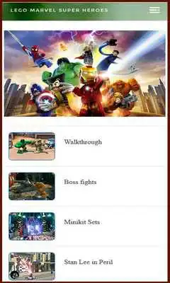Play Guide To Lego Mavel