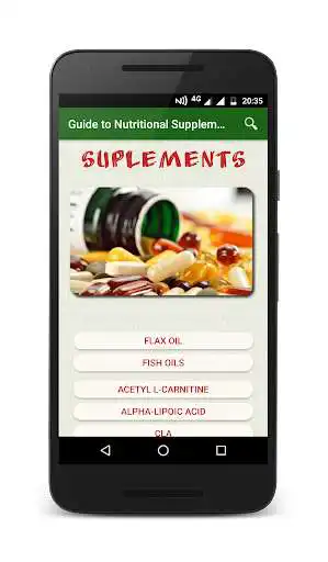 Play Guide to Nutritional Supplements as an online game Guide to Nutritional Supplements with UptoPlay