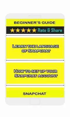 Play Guide to use Snapchat